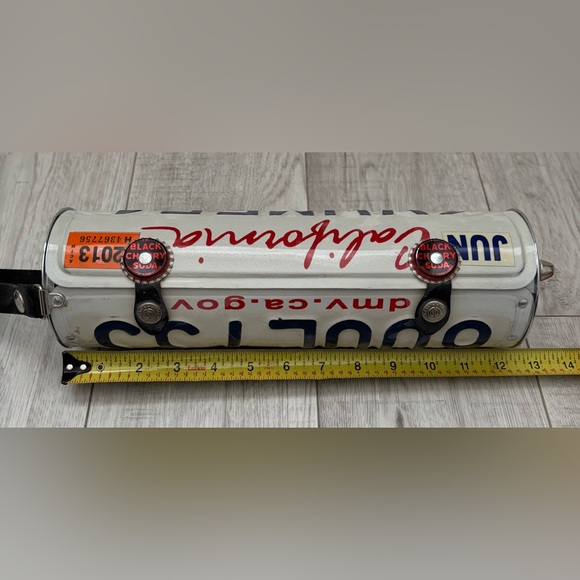 Little Earth California License Plate Wine Bottle Bag with Removable Strap - Picture 9 of 10